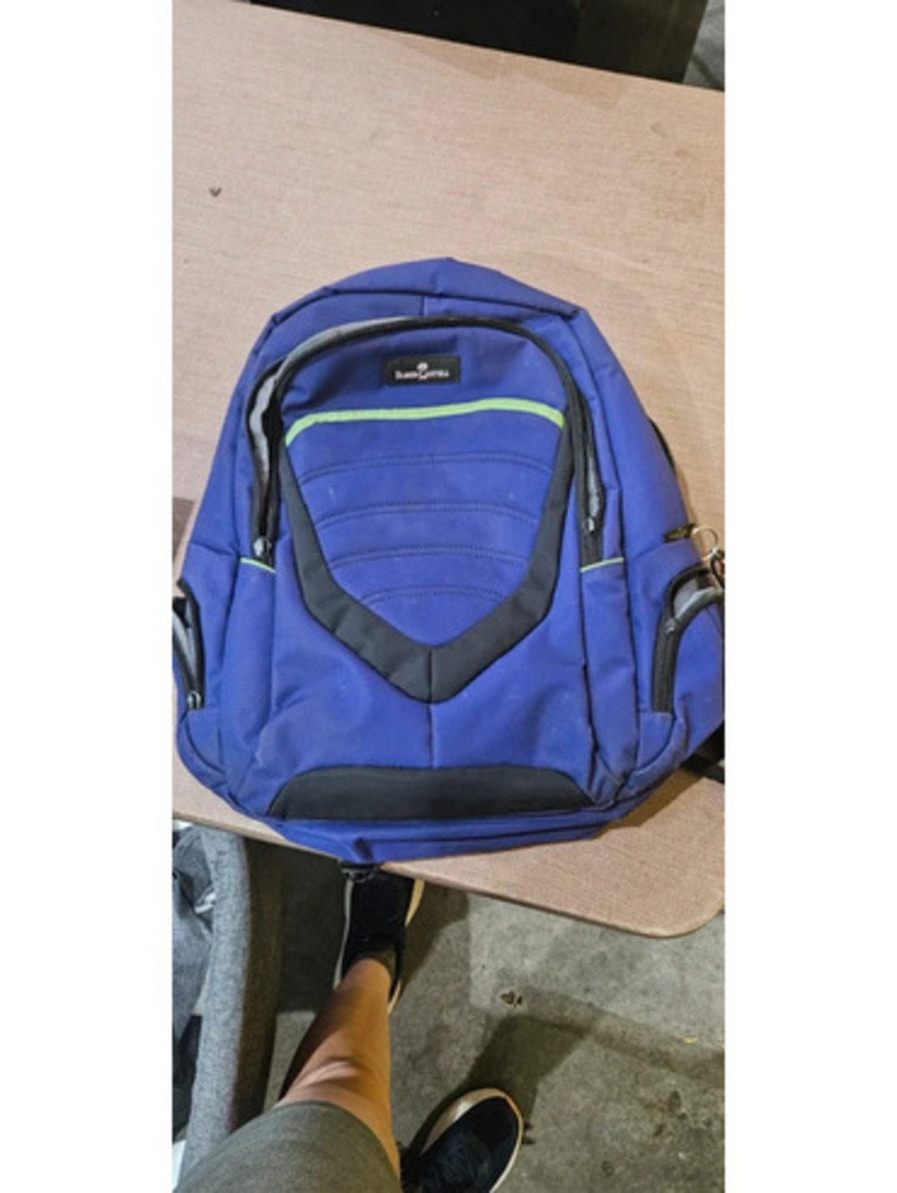 Limited Edition Artist Faber-Castell Backpack, School Bag Purple and black
